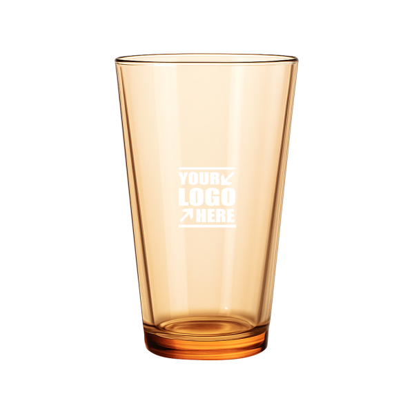 Durable 16 Oz Pint Glass for Events and Promotions