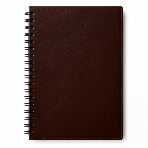 Durable Spiral-Bound Kraft Notebook - Image 2