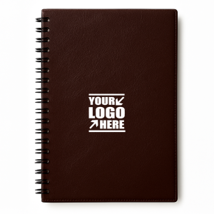 Durable Spiral-Bound Kraft Notebook