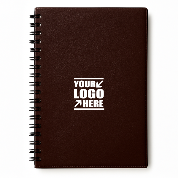 Durable Spiral-Bound Kraft Notebook
