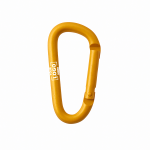 Lightweight Aluminum Carabiner Clip for Outdoor Use