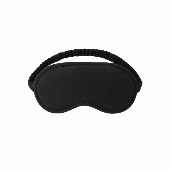 Elegant Faux Silk Eye Mask for Relaxation and Sleep - Image 2